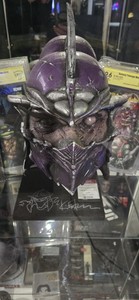 1 Out Of 1 TMNT Shredder Hollywood Mask Autographed By Kevin Eastman Certificate