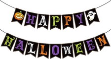 Halloween Decorations Happy Halloween Banner Party