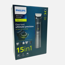 Philips MG7940/75 Trimmer Serie 7000 Barttrimmer Haarschneider 15in1 grau
