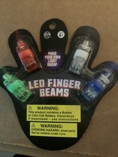 LED Finger Beams, New, Ages 6 