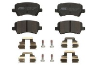 Hinterachse ABE C2G019ABE-P Bremsbelagsatz, Scheibenbremse FüR ,Ford,Land Rover,