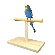 Bird Training Stand, Portable Tabletop Bird Perch Spin Training Perch for