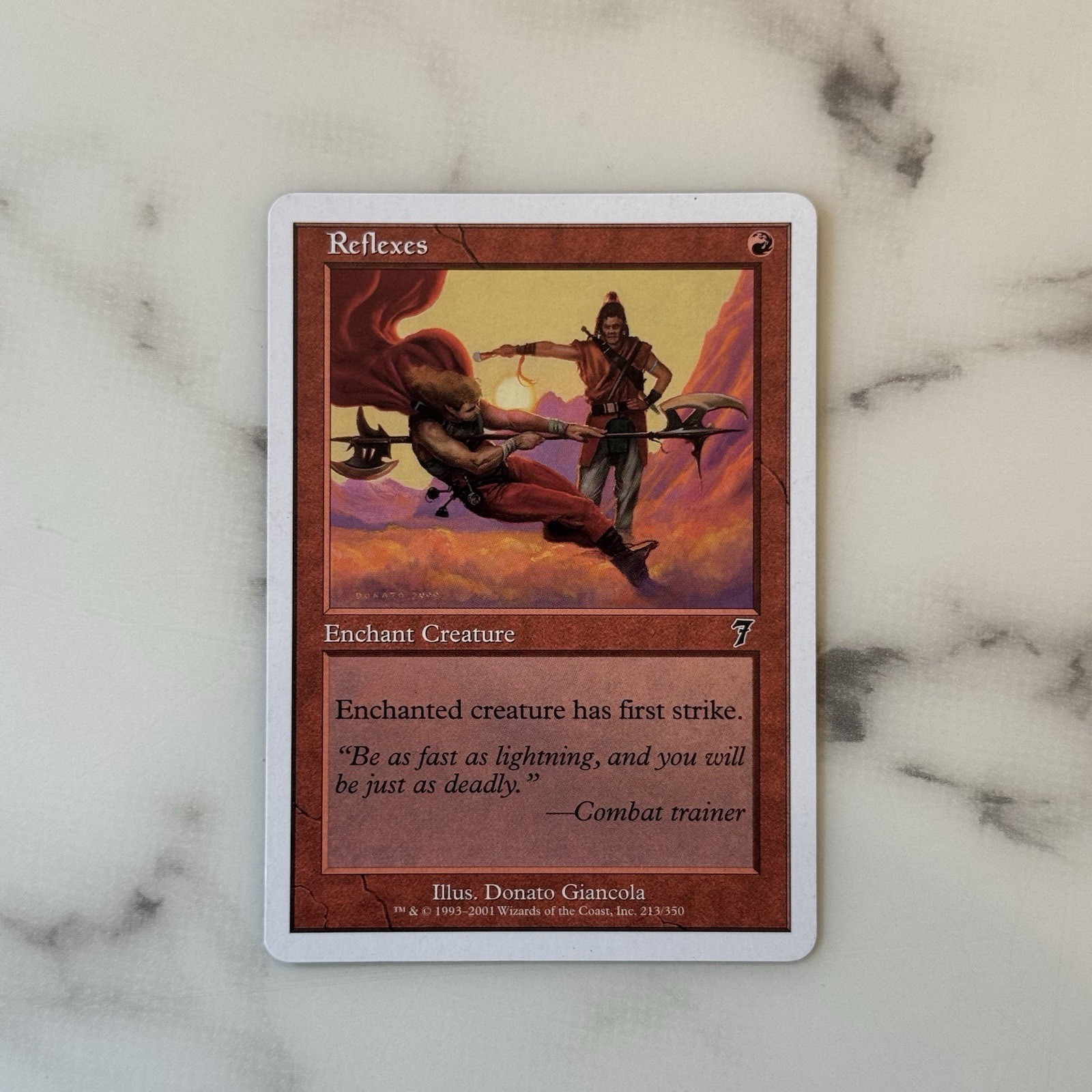 Reflexes NM 7th Edition MTG Mythic Relics Magic the Gathering TCG
