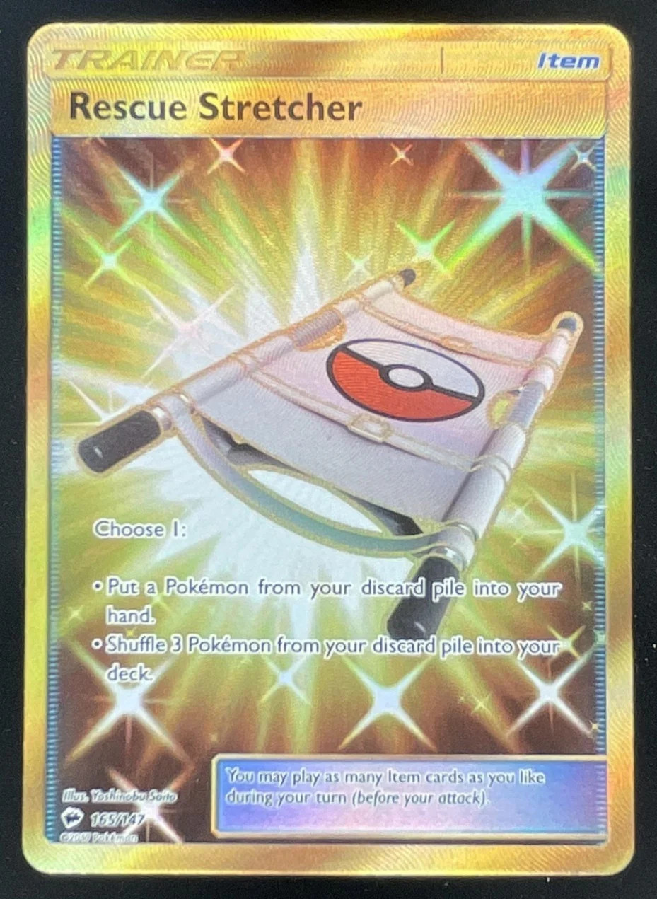 2017 Pokemon Sun & Moon Burning Shadows #165/147 Rescue Stretcher