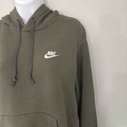 Nike Sportswear Women’s Green Pullover Hoodie - Medium - Picture 2 of 5