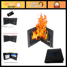 Flaming Wallet Magic Trick - Leather Fire Prop for Close-Up Magicians  Pranks