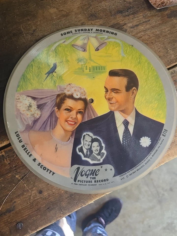 Vogue Picture Disc~#R718~Some Sunday Morning+In The Dog House Now~LuLu & Scotty - Image 2 of 2