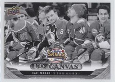 2024-25 Upper Deck Extended Series UD Canvas All-Star Black Cale Makar #C396