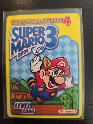 Nintendo e-Reader Super Mario Advance 4 Super Mario Bros. 3 Level Card Authentic