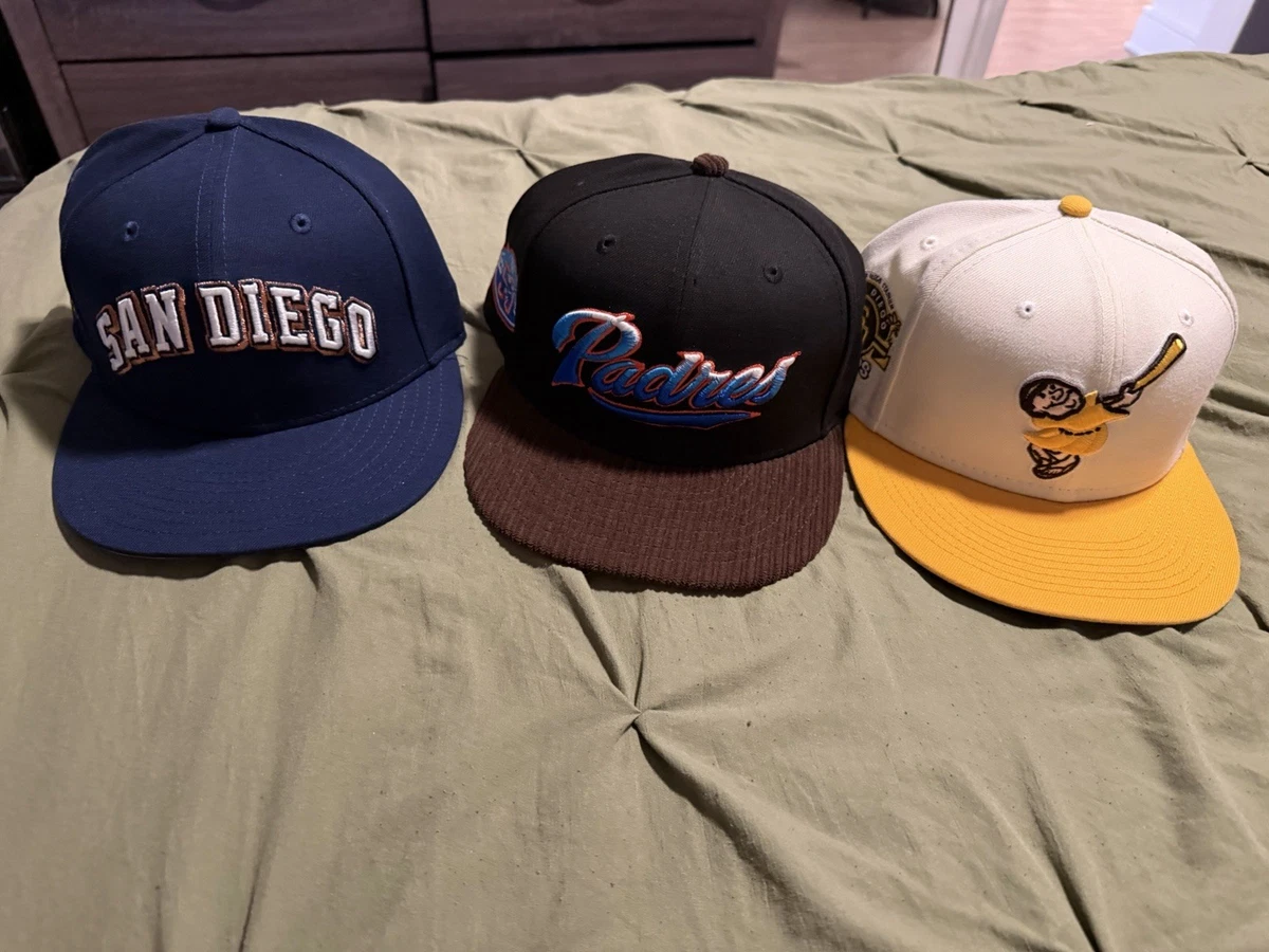 New Era 7 3/8 Size San Diego Padres MLB Fan Apparel & Souvenirs