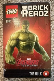 LEGO BRICKHEADZ: The Hulk (41592) NEW SEALED RETIRED