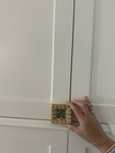 mackenzie childs parchment check Knobs — photo 3