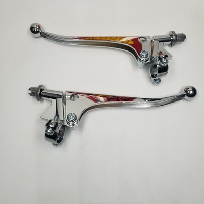 TRIUMPH BSA NORTON 7/8'' ALLOY CLUTCH & BRAKE LEVER COMPLETE ASSEMBLIES