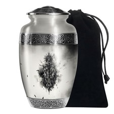 Catholic Faith Memorial Urns for Human Ashes Women, Unique Urn 10 Inch 