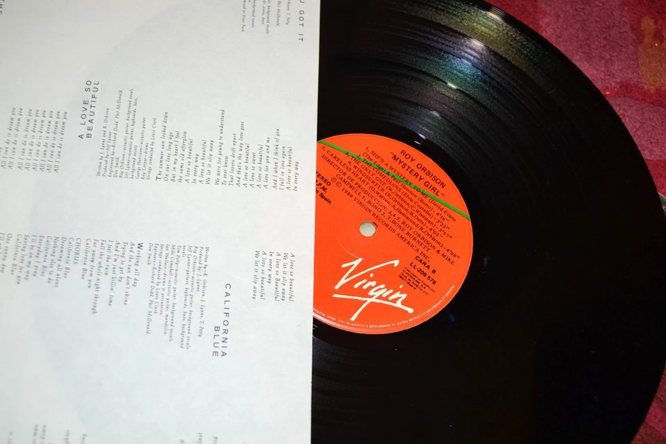 ROY ORBISON #MISTERY GIRL# First Spanish edition 1989 RY01 T1P - Image 3 of 4