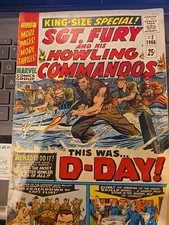 Sgt. Fury and his Howling Commandos Annual #2 (Marvel Comics August 1966) VG