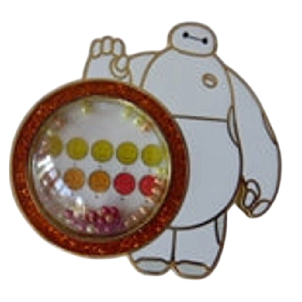 Disney Trading Pin 169691 Baymax - Pain Scale - Shaker Dome - Big Hero 6