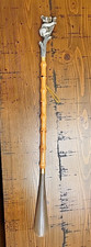 Vintage Bamboo Shoe Horn With Koala Bear Topper 22.25"