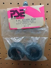PSE 2.6 Silver Star Black Composite Wheels Bolink 1 1/2 Wide New Old Stock