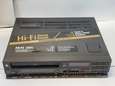 Panasonic VCR NV-870PX VHS Tech 4 Video Head System HI Fi Stereo Vintage 1980s 