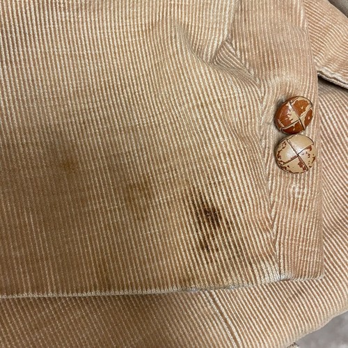 Vtg 70's Levis Brown CORDUROY Sport Coat Cord Jacket UNSTRUCTURED Blazer 44 L - Picture 7 of 7