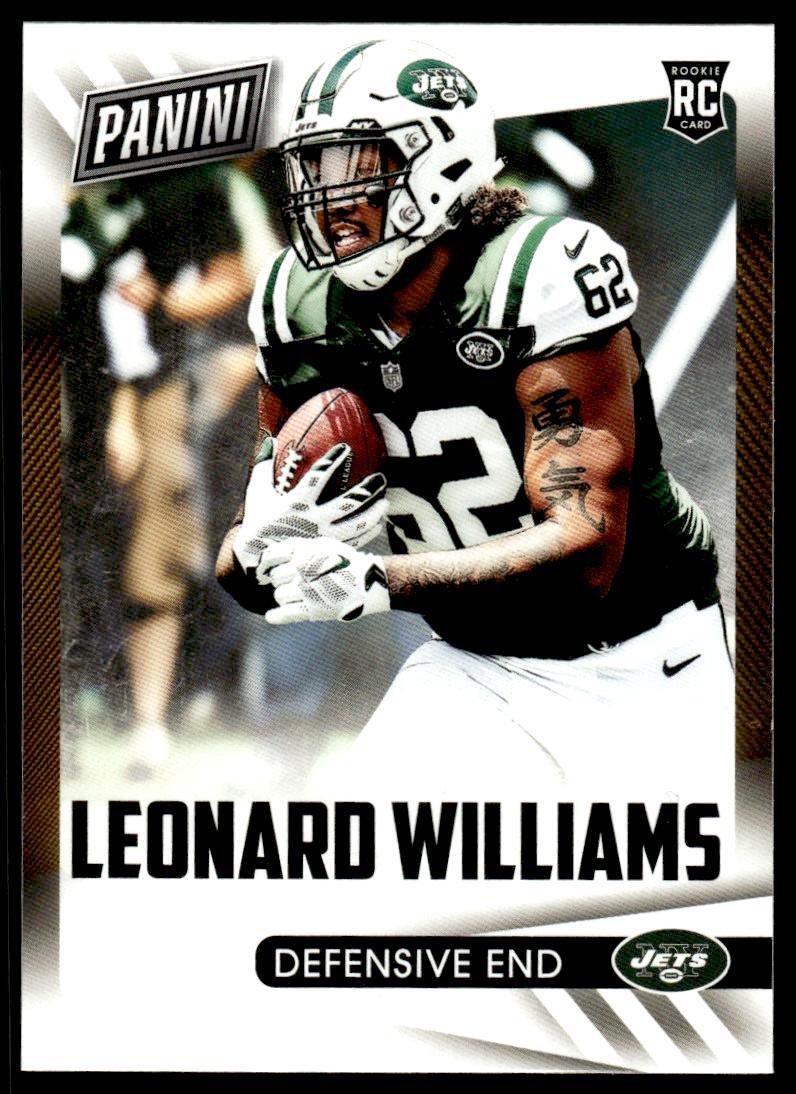 2015 Panini Player of the Day RC-3 Leonard Williams Rookie Jets Football Card
