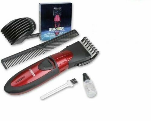 MACCHINETTA TAGLIA CAPELLI BARBA BASETTE PER UOMO IMPERMEABILE RASOIO ELETTRICO - Foto 2 di 5
