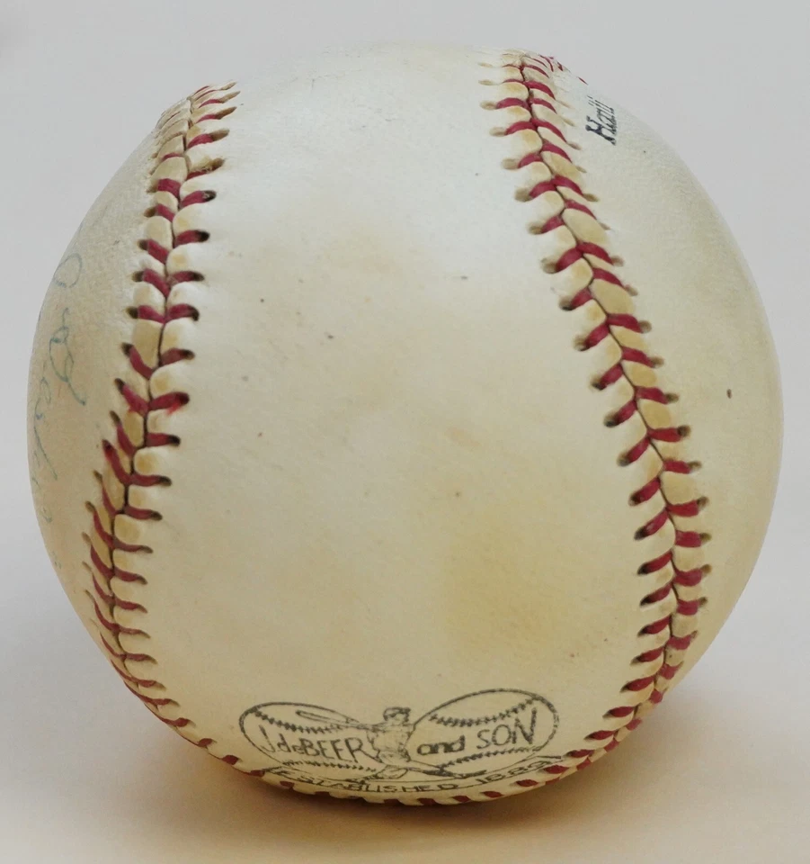Juan Marichal Signed Vintage deBeer & Son Baseball PSA/DNA COA Autograph Giants - Image 4 of 4