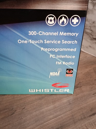 Whistler-Ws1025 Analog Desktop FM Radio Scanner Backlit LCD 200 Channels - Picture 6 of 14