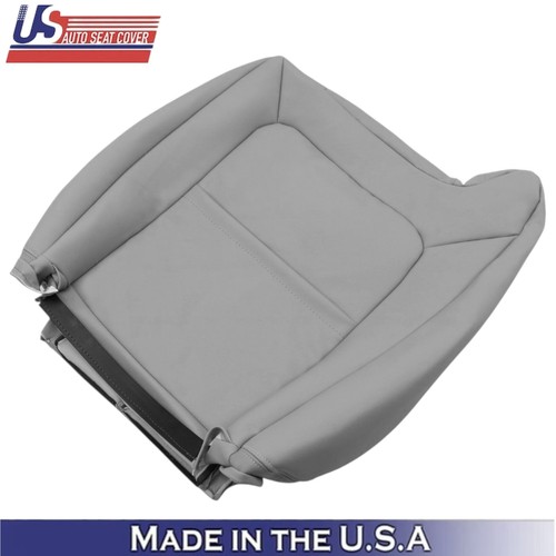 2003-2006 Fits Cadillac Escalade Genuine Leather Front Seat Covers Pewter Gray - Picture 52 of 98