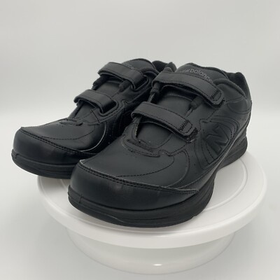 New Balance 577 Women s Walking DSL-2 Shoes Sz 9 2E Black Hook & Loop Free Ship