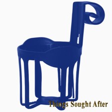 BLUE CAN PANION BEVERAGE HOLDER for Canoe Kayak Boat Beer Pop Cup Bottle Drink