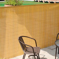 Privacy Screening PVC Bamboo Fencing Balcony Screens Fence Garden Panel Cover UK