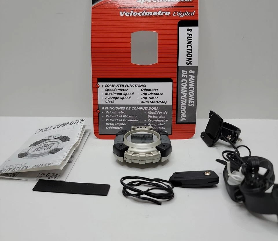 Bell. 8 Computer Function Digital Speedometer For Bicycles 20" to 27". - Image 3 of 4
