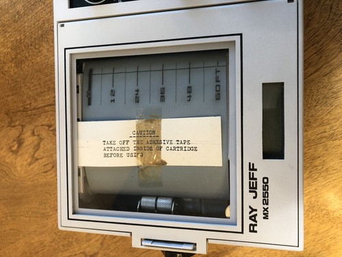 Ray Jeff Jefferson MX-2500 Computer White Straight Line Chart Recorder Unused - Picture 9 of 12