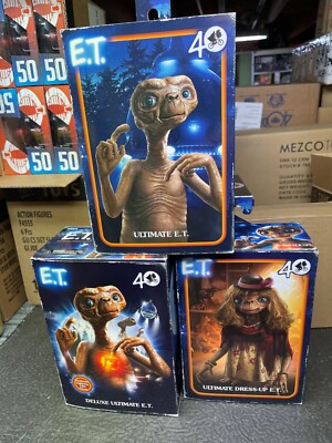 NECA ultimate E.T. lot ultimate ultimate deluxe and dress up