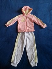 3-4 Year Old Adidas Girls Tracksuit Set
