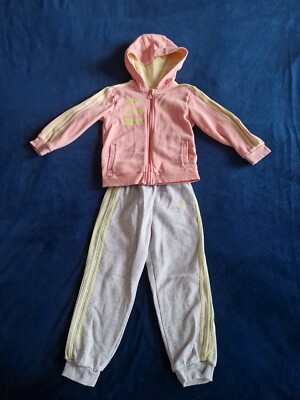 3-4 Jahre Adidas Mädchen Trainingsanzug Set 