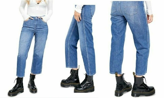People Chloe Baby Barrel Jeans Admiral 