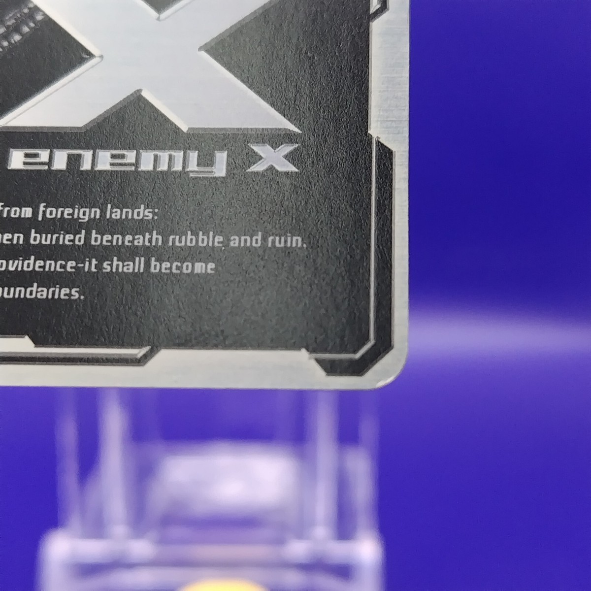 うぉん Z/X -Zillions of enemy X-/☆Promotional Cards]透徹なる
