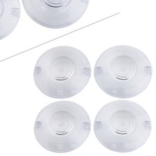 Turn Signal Light Cover Lens For Harley Davidson Electra Road Glide Softail New