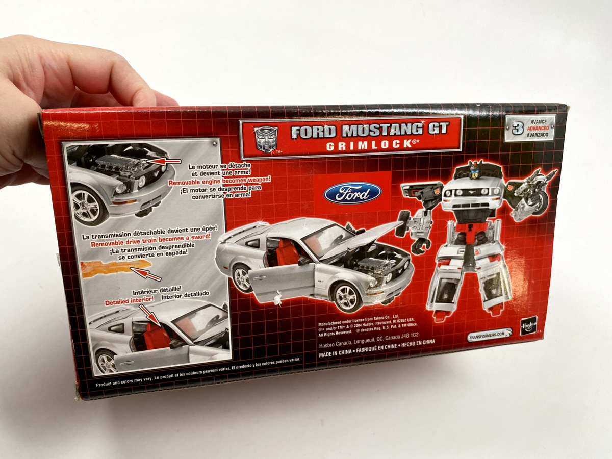 TRANSFORMERS Alternators Car Figure Ford Mustang GT Grimlock TRANSFORMERS Alternators Car Figure Ford Mustang GT Grimlock