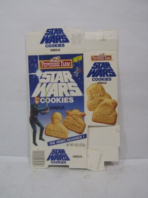 Pepperidge Farm Star Wars Vanilla Cookies (1984) (Empty Box/Cut