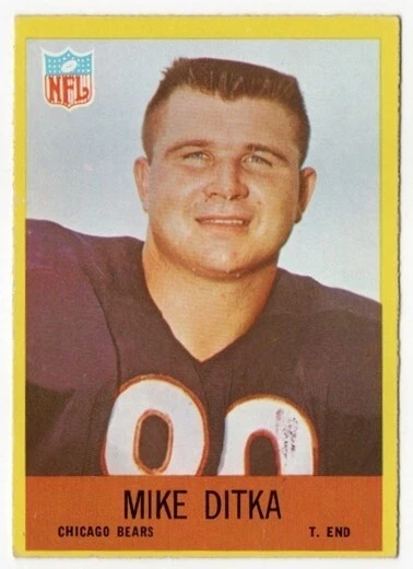 Mike Ditka trading card