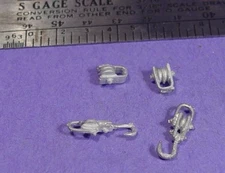 S SCALE Sn3 1/64 BLOCK & TACKLE SET WISEMAN MODEL SERVICES DETAIL PARTS: S382