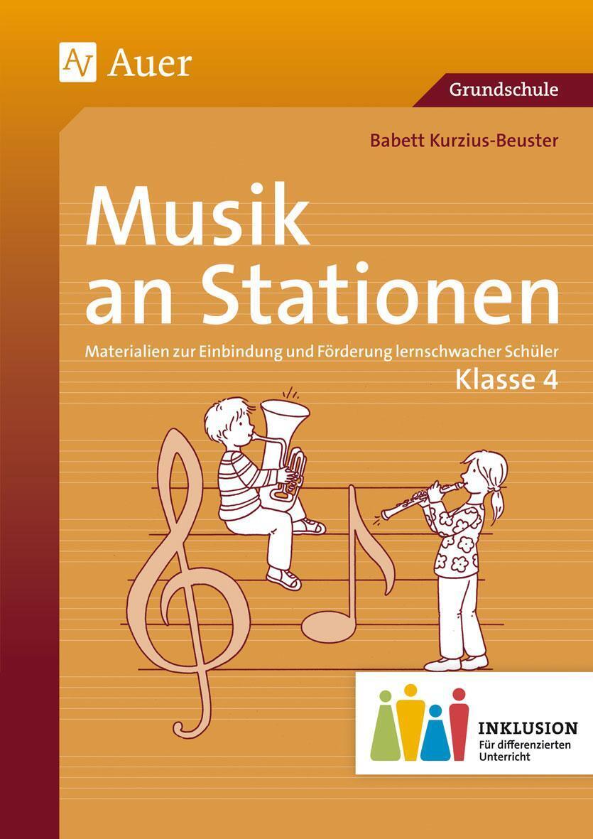 Thumbnail - Babett Kurzius-beuster | Musik An Stationen Inklusion 4 | Broschüre |