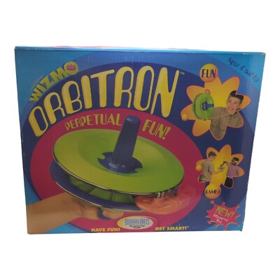 Vintage STEM Toy Binary Arts Wizmo ORBITRON Perpetual Fun! 2000 NOS BRAND NEW 