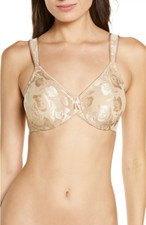 72 Wacoal 85567 Awareness Unpadded Underwire Bra, Toast, Size 42D