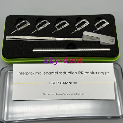 Dental Ortho Interproximal Enamel Reduction IPR Manuel Polishing Saw Strips Set - Picture 6 of 13