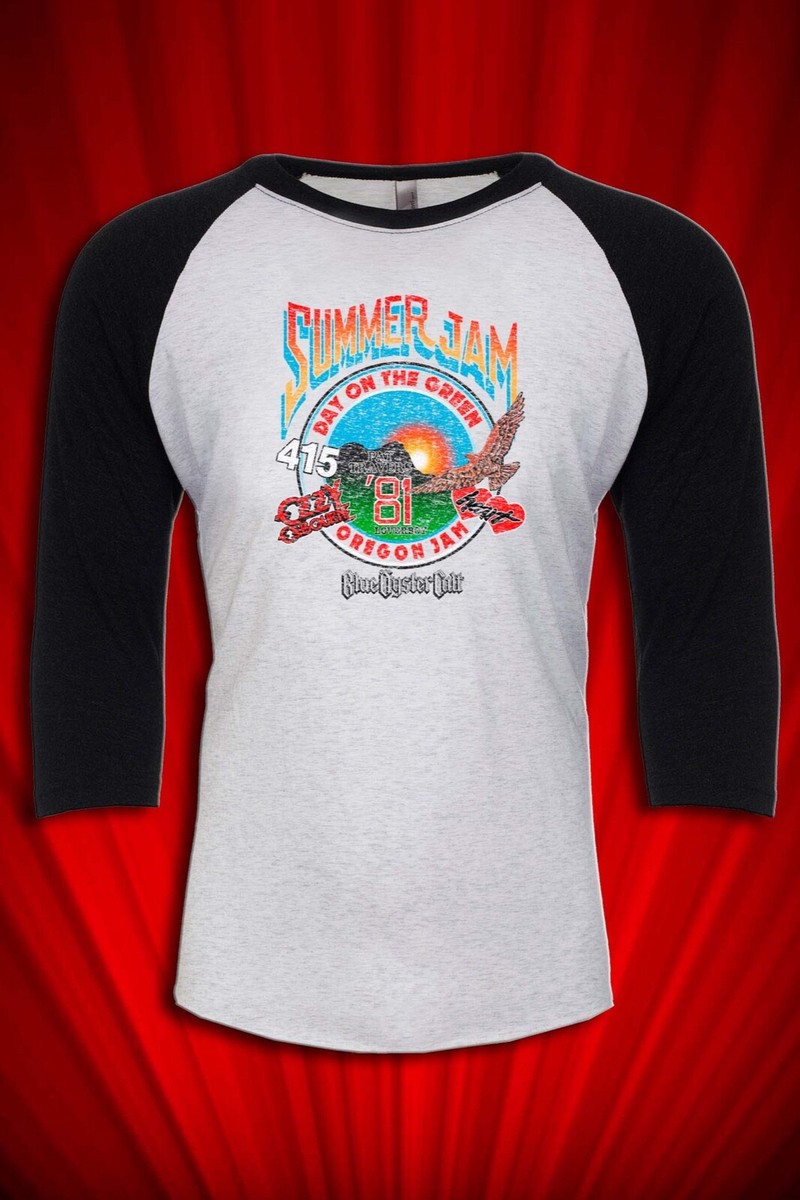 Oregon Jam 1981 Rock Music Festival Vintage Tour JERSEY T-SHIRT